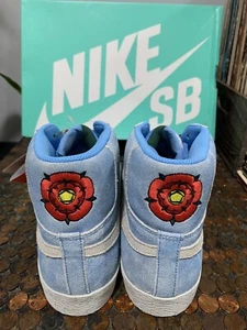 🌹🥶NEW NIKE SB Lance Mountain ‘English Rose’ BLAZER Zoom Mid SZ 11 2018 RARE - Picture 1 of 12