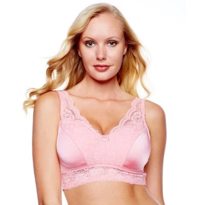 Paquete de 3 sujetadores de ocio de encaje Rhonda Shear "Pin Up" 230113-622357-608745-650168 Foto 1 de 4