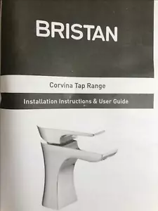 Bristan Corvina Basin Mixer Tap with Clicker Waste CHROME 820658 5025201575794 - Picture 1 of 4
