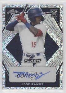 2021 Leaf Flash Navy /99 Jose Ramos #BA-JR1 Auto