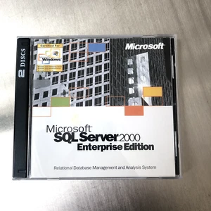 Microsoft SQL Server™ 2000 Enterprise Edition 2 Discs W/ Product Key - Picture 1 of 1