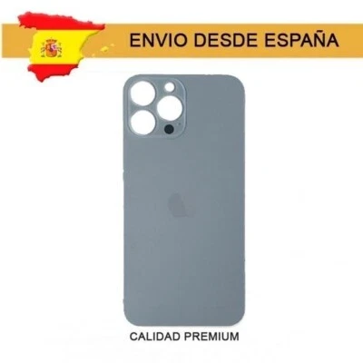 Tapa Trasera de Bateria para iPhone 13 Pro Max Azul OEM LOGO - Imagen 1 de 2