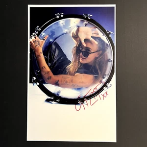 G Flip Signed Drummer Poster w Exact Proof (Tour Promo Autograph NOT Vinyl / CD) - Picture 1 of 2