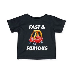 Toddler Tee, Fast & Furious Cozy Coupe Shirt, Kids Graphic Funny T-Shirt - Picture 1 of 16