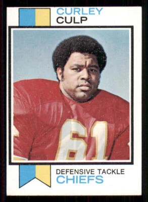 1973 Topps #167 Curley Culp RC - Image 1 of 2
