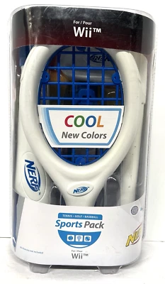 NINTENDO Wii SPORTS PACK TENNIS GOLF BASEBALL 3-in-1 NERF NIB - Image 1 of 2