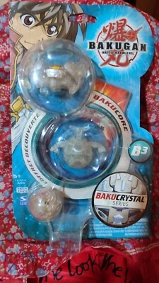 Bakugan  SEGA TOYS SPIN MASTER  BAKU crystal B3 NEW SEALED - Image 1 of 3