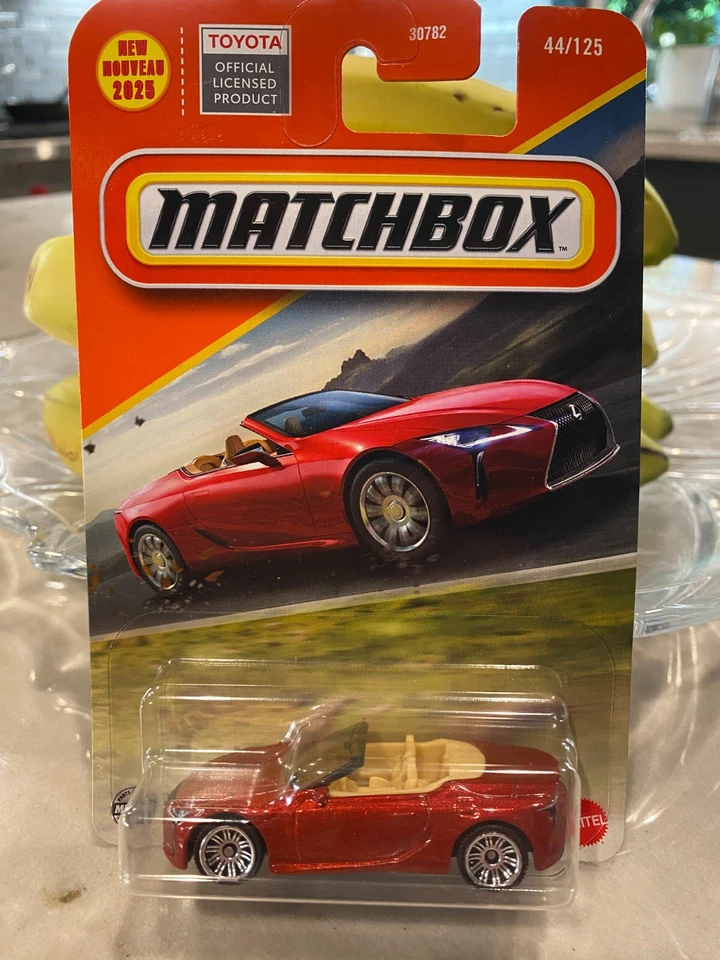 Matchbox 2021 Lexus LC 500 44/125 Rosso - Immagine 1 di 1