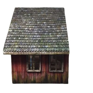 1/35 Scale Dioramas Ruins House Models Kits Wood WW2 Military Sand Building DIY - Picture 1 of 1
