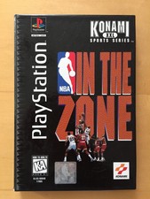 NBA: IN THE ZONE (LONG BOX) (Sony PlayStation 1, 1996) — TESTED AND WORKING