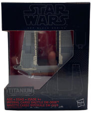 Star Wars Hasbro Black Titanium Series Imperial Cargo Shuttle  31 New In Box