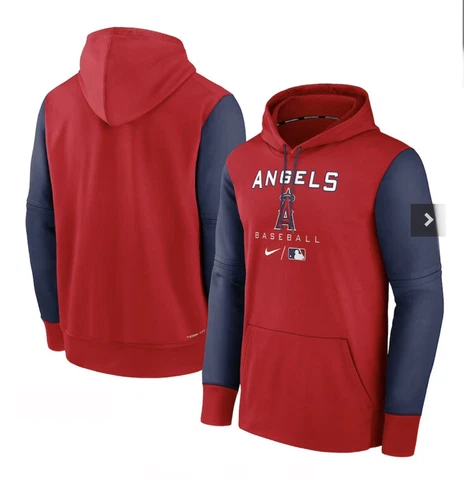 Nike Angels Red Performance Pullover Hoodie Mens Size Large New With Tags Cover