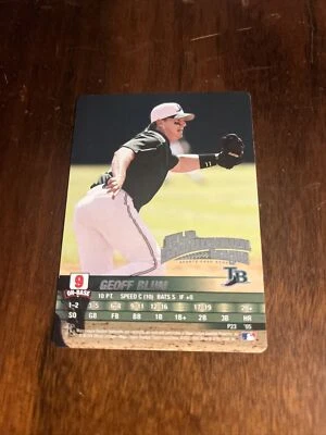 2005 MLB Showdown Geoff Blum #P23 Devil Rays Rare Promo - Image 1 of 2