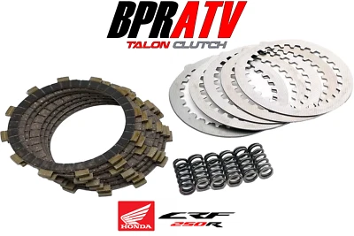 Kit de embrague resortes fibras placas de acero de alta resistencia BPRATV Honda CRF250X 2004-2017 Foto 1 de 4