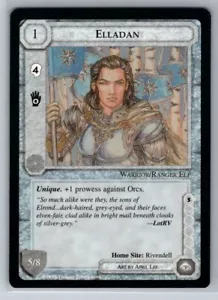 Elladan NM Limited The Wizards Middle Earth CCG - Picture 1 of 2