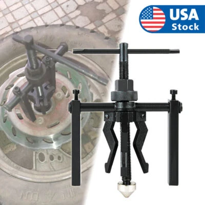 Bearing Puller 3-jaw Pilot Blind Set Bushing Gear Small Inner Internal Kit Tool Foto 1 de 4