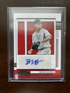 2021 Panini Contenders Brian Van Belle Auto #CABV Boston Red Sox