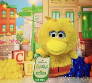 Hallmark Itty Bittys Sesame Street Big Bird Plush Stuffed Toy 4" New - Picture 1 of 4