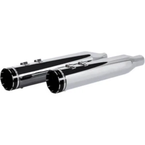 Khrome Werks 202735 Chrome Tracer 4.5" HP Plus Slip-On Mufflers - 17-24 Touring - Picture 1 of 1
