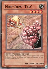 Yu-Gi-Oh!  Man-Thro' Tro'  AST-081  Played 1996