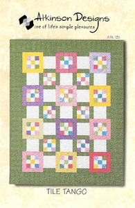 TILE TANGO Quilt Pattern, Atkinson Designs ATK-131 - Picture 1 of 3
