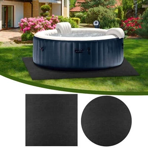 Hot Tub Ground Felt Pad Foldable Swimming Pool Liner Cover Water Absorb Felt Mat - Picture 1 of 13