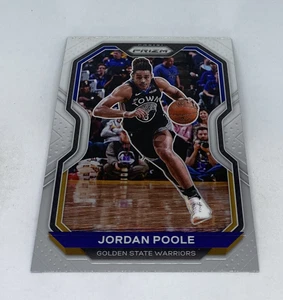 2020-21 PANINI PRIZM JORDAN POOLE PRIZM GOLDEN STATE WARRIORS #147 - Picture 1 of 3