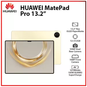 Huawei MatePad Pro 13.2 2025 Mata papierowa 12GB + 512GB HarmonyOS PC Tablet (Wi-Fi) - Zdjęcie 1 z 6