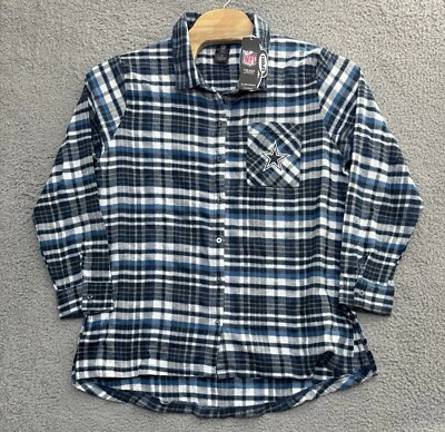 Ropa del equipo de la NFL Dallas Cowboys manga larga franela ropa de dormir para mujer 2XL NUEVO Foto 1 de 4