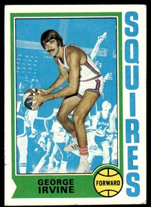1974 Topps  #233   George Irvine   Virginia Squires