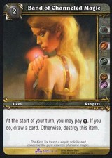 World of Warcraft TCG Band of Channeled Magic - Badge of Justice
