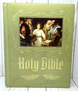 Santa Biblia Grande 1971 Reliquia Editores de la Biblia King James Edición Carta Roja  - Imagen 1 de 10