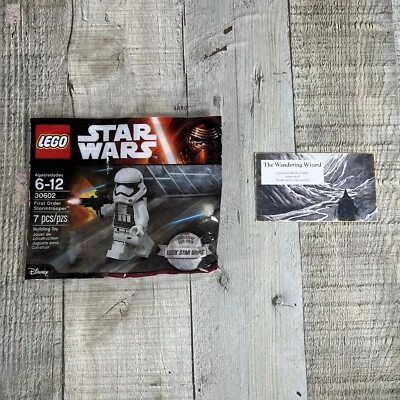 LEGO Star Wars 30602 FIRST ORDER STORMTROOPER polybag sw0722 minifigure minifig - Image 1 of 2