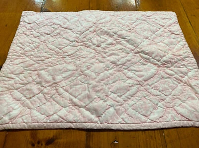 ALMOHADA ACOLCHADA ESTÁNDAR ROSA BLANCO NIÑOS GRANERO DE CERÁMICA Foto 1 de 4
