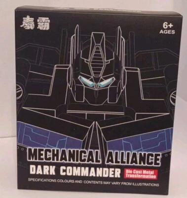 Mechanical Alliance Dark Commander Transformer Toy MISB YS-04 Metal Version - Image 1 of 4