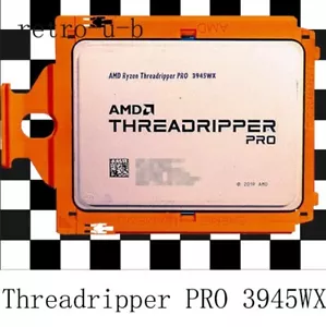 AMD Ryzen Threadripper Pro 3945WX 12Core 24Threads 4.0ghz swrx8 CPU Processor - Picture 1 of 1