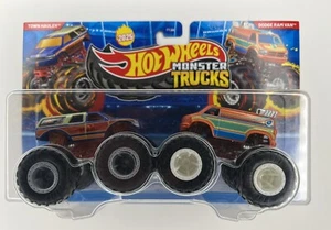 Hot Wheels 1:64 Demo Doubles Monster Trucks Town Hauler Dodge Ram Van 2025 - Picture 1 of 2