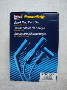 CHAMPION "POWER PATH" - SPARK PLUG WIRE SET 700107 - 7mm-6 Cyl/Cil - Picture 1 of 1