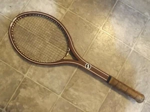 Rara racchetta da tennis vintage Dura-Fiber XR-Grafite 4 5/8  - Foto 1 di 7