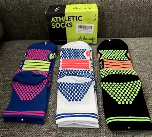 Calcetines deportivos premium Auhwafo para mujer 7,5-12 calcetines para correr 3 pares nuevos envío rápido - Imagen 1 de 6