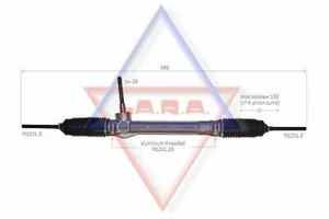 SCATOLA STERZO NUOVA PER FOR FIAT PANDA/1.1-1.2-1.3MJTD DAL 2003-> - Picture 1 of 1