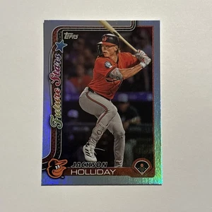 Jackson Holliday 2025 Topps FS Rainbow Foil Parallel #220 Baltimore Orioles  - Bild 1 von 2