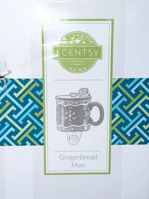 Mini calentador enchufable de pared Scentsy Gingerbread Man - Nuevo en caja Foto 1 de 4