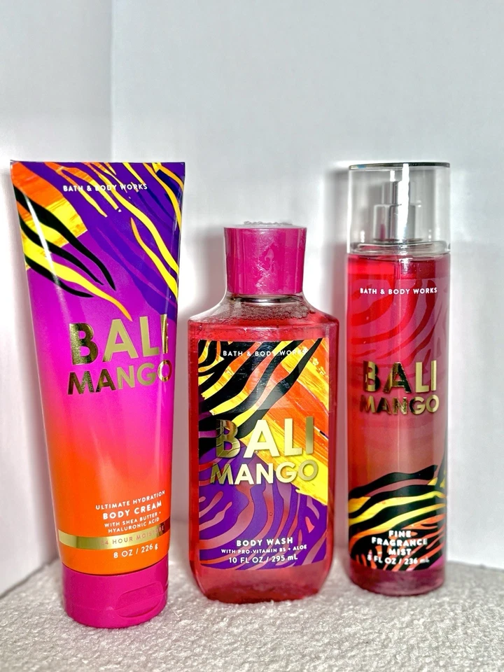 “Bali mango” 3 pcs set from bath and body works - Image 1 of 1