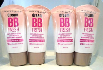 Maybelline Dream BB Fresh 110 Light / Medium Sheer Tint SPF 30 PACK of 4 - Image 1 of 2