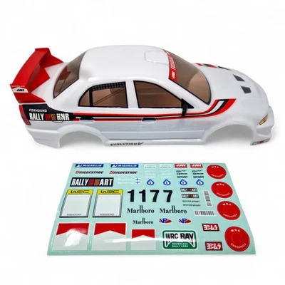HNR Foxhound 9804 White Polycarbonate Complete Body Shell - Part Number H98349-1 - Image 1 of 4