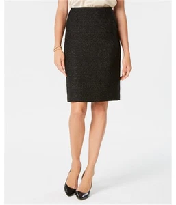 Kasper Womens Metallic Pencil Skirt - Picture 1 of 3