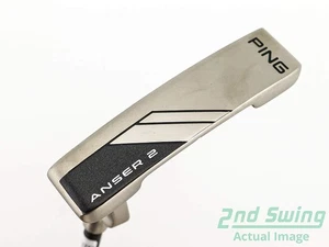 Ping 2024 Anser 2 Putter Slight Arc Graphite Left Black Dot 35.0in - Picture 1 of 9