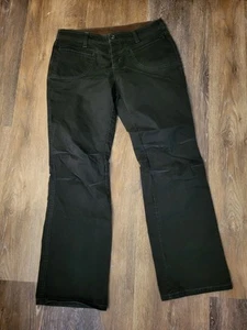 Kuhl Damen Outdoor Wander Hose grün gerades Bein Stretch Knie Abnäher Gr. 12 - Bild 1 von 9