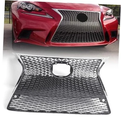 Rejilla compatible con Lexus IS200t IS250 IS350 F Sport 2014 2015 2016 cromada Foto 1 de 4